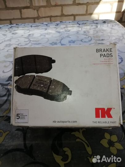 Передние колодки Логан-Сандеро1