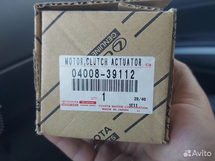 Актуатор toyota corolla