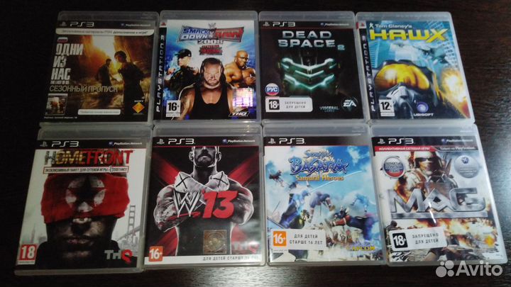 Игры PS3, PS2, Nintendo Switch, DS, пк