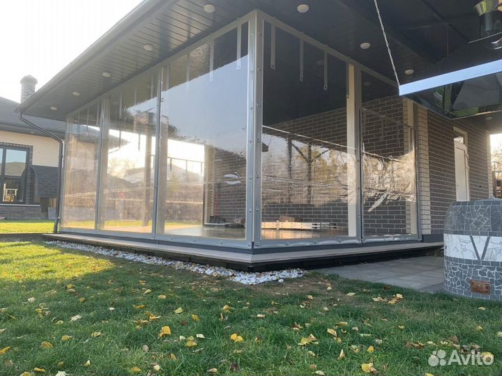 Мягкие окна для террас и беседок