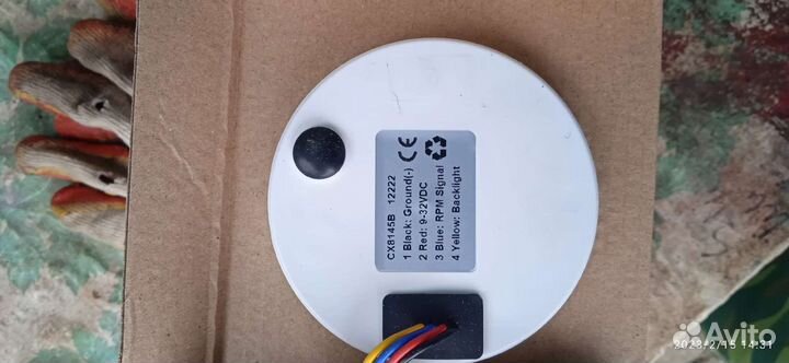 Тахометр для лодочного мотора