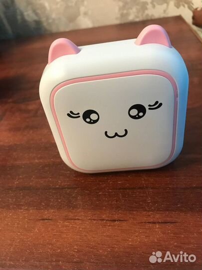 Мини принтер для фото, с доп. бумагой и пр