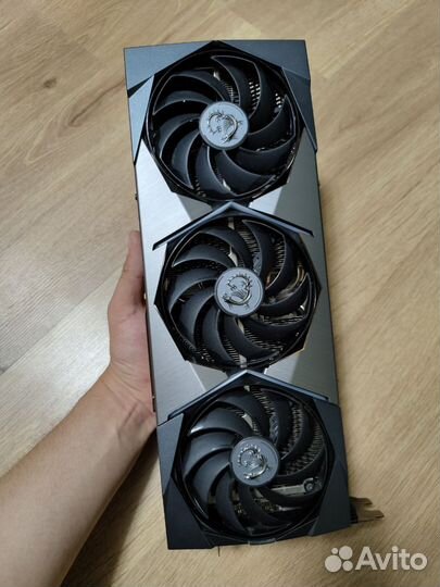 Видеокарта RTX 3080 suprim как новая