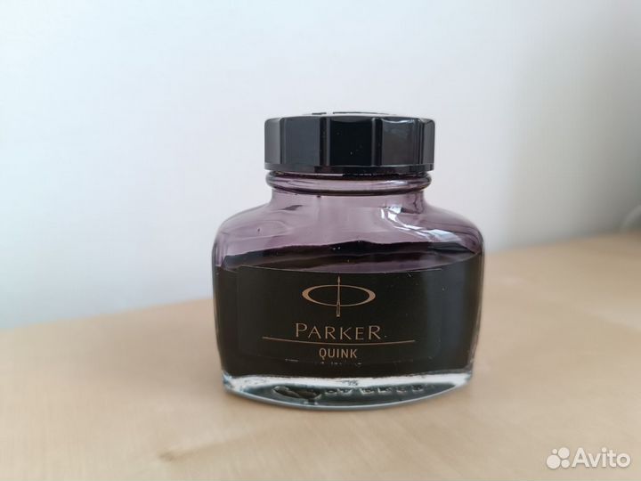 Чернила для перьевой ручки parker (паркер) quink