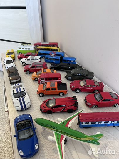 Машинки металлические модельки