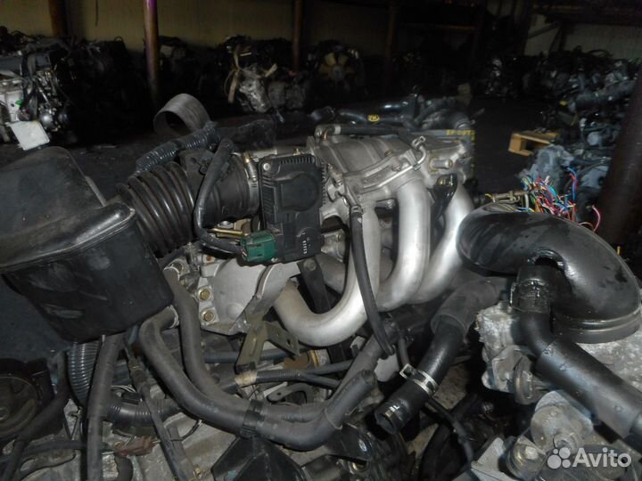 Двигатель Nissan QG15 QG16 1.5 1.6 Almera Primera