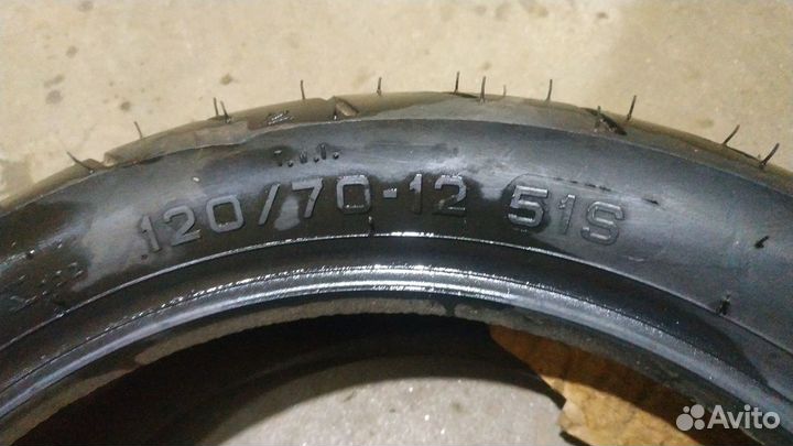 Шины Pirelli diablo для скутера 120/70/12