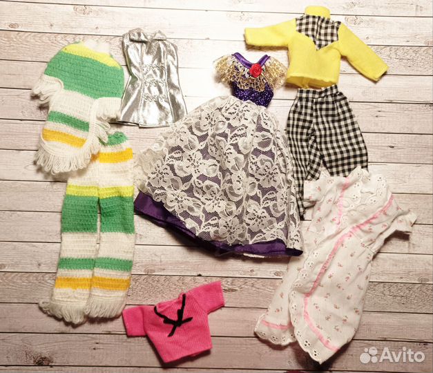 Винтажная одежда для аналогов Барби