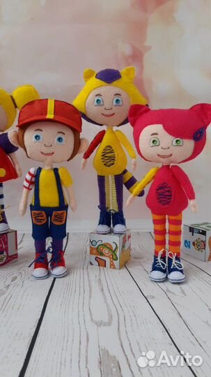 Игрушки из фетра Кукутики