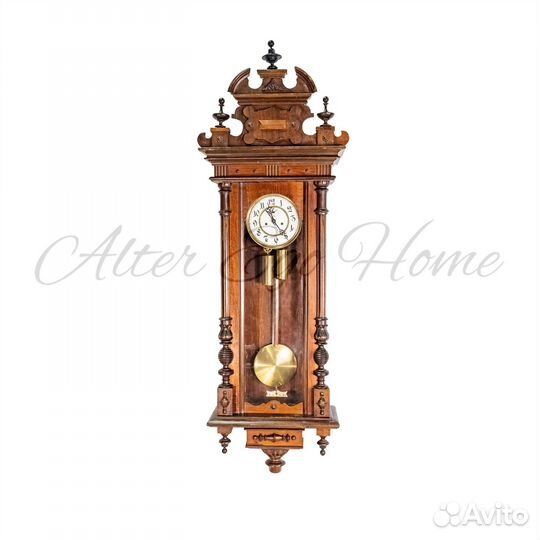 Антикварные настенные часы 1850-х гг