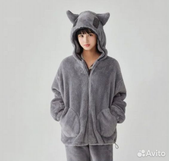 Домашний костюм женский теплый