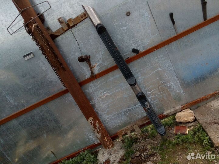 Подножки пороги на renault duster