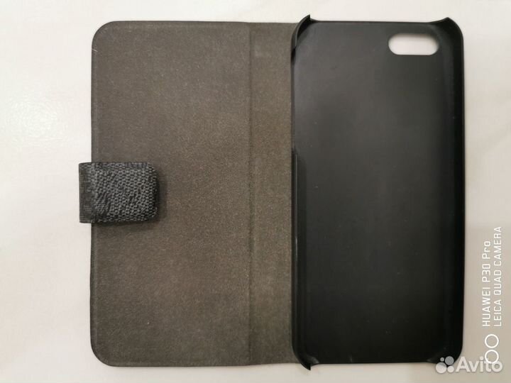 Кожаный чехол для iPhone 5/5S/SE Guess 4G Folio
