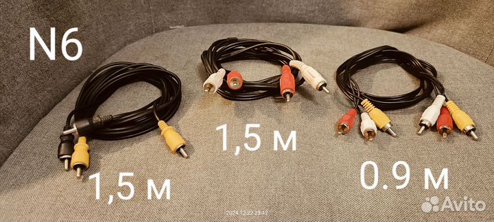 Кабели разные (DVI, hdmi, аудио, USB)