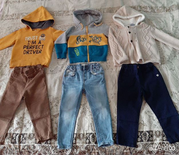 Пакет одежды 92-98 для мальчика. Одежда пакетом