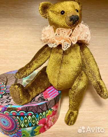 Мишка тедди ручная работа Игрушки Мишка плюшевый