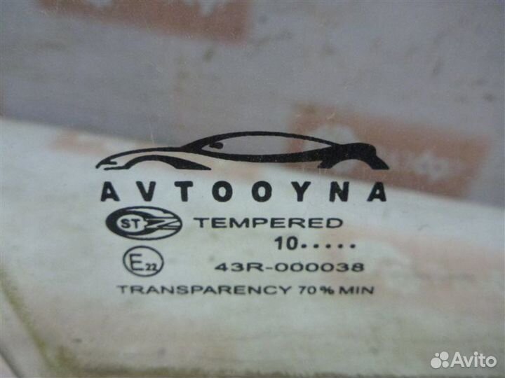 Стекло двери переднее правое Daewoo Nexia N150