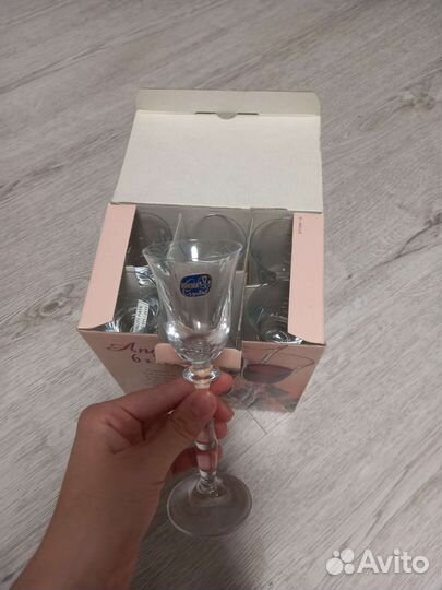 Рюмки для ликёра Bohemia Angela новые