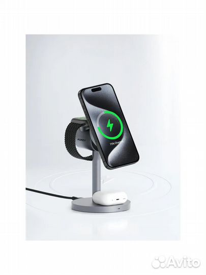 Бзу Aukey MC311 3in1 Qi2 RU