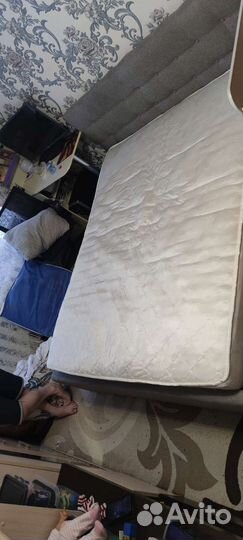 Кровать двухспальная с матрасом бу 175*220