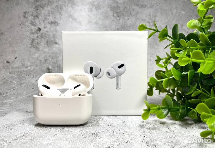 Airpods Pro с шумоподавлением
