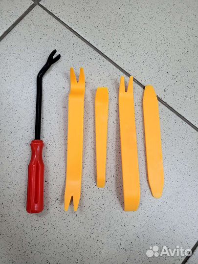 Набор для снятия обшивки авто, съёмники