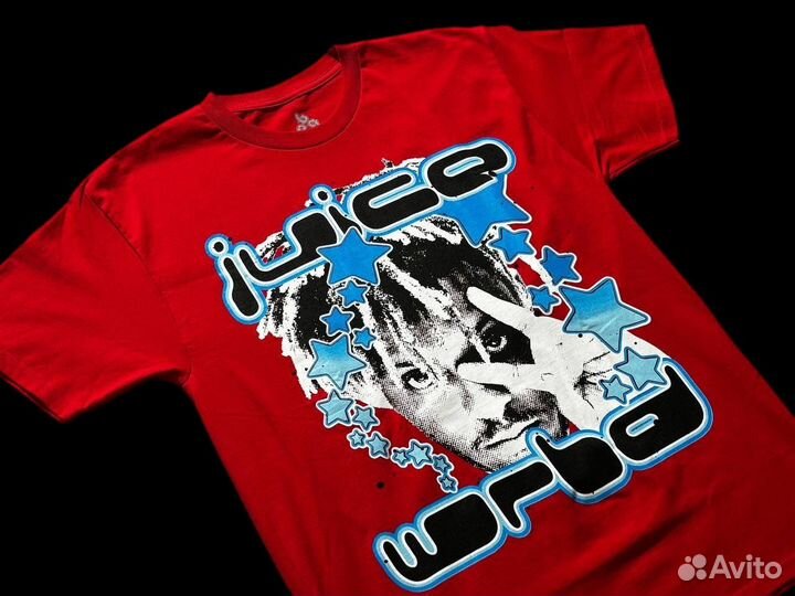 Ориигинальная футболка Juice Wrld мерч