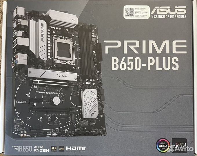 Материнская плата asus prime B650-plus