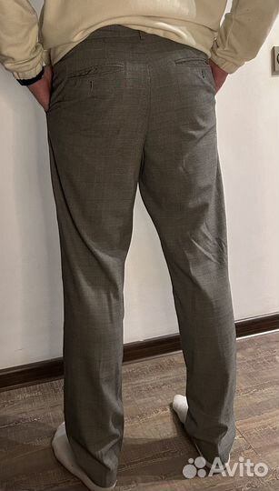 Брюки мужские классические клетчатые