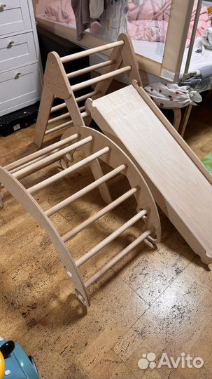 Треугольник пиклера с горкой и аркой