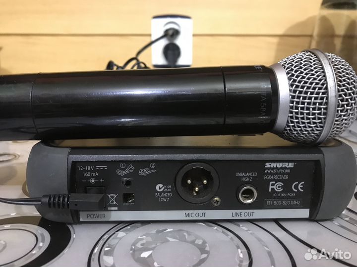 Радиомикрофон Shure PGX 24 beta 58a оригинал