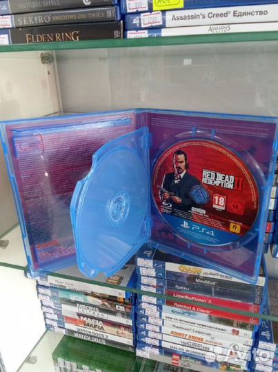 Red dead redemption 2 диск ps4