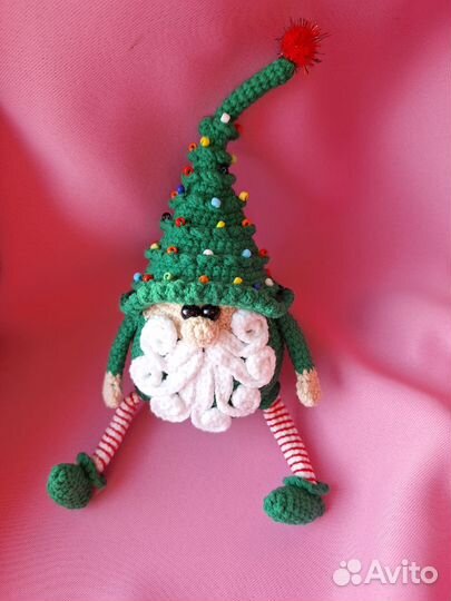 Игрушка-сувенир дед мороз новогодняя