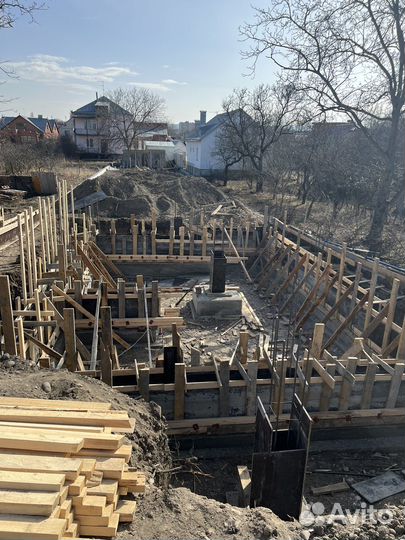 Опалубка в аренду для фундамент и перекрытия