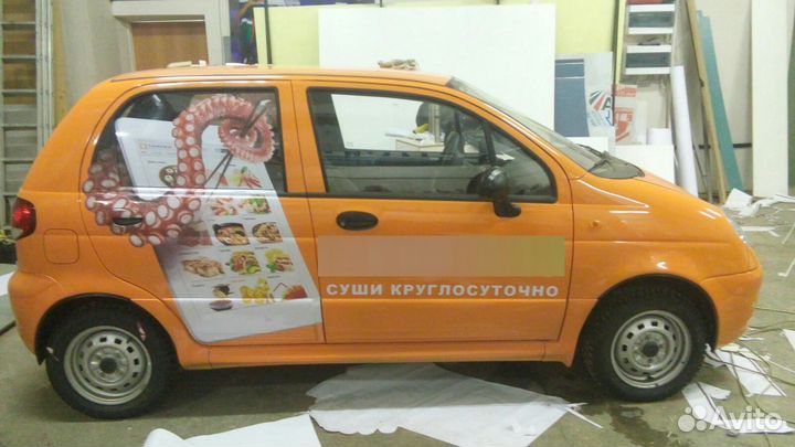 Брендирование авто, оклейка транспорта