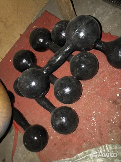 Гантели 0,5,1кг,1,5,3,6 кг