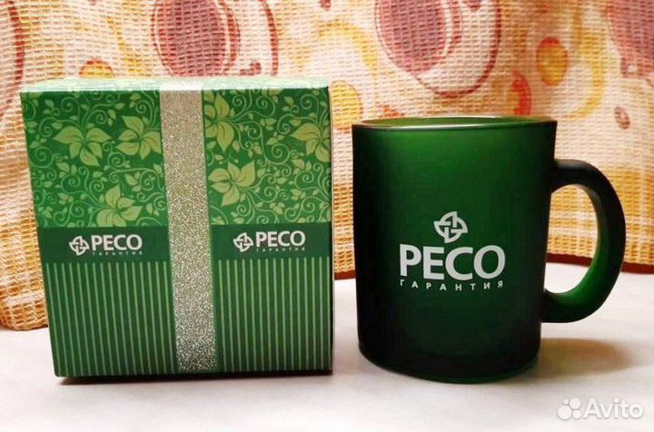 Кружка для чая и фужеры 