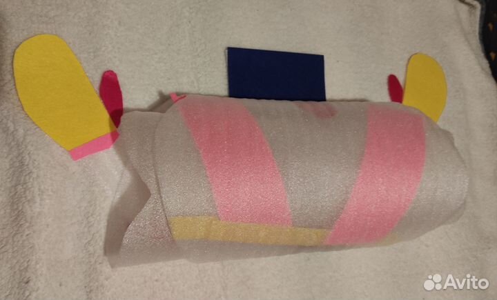 Новогодний декор. Снеговик на окно, 135 см