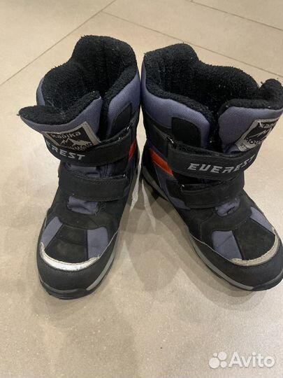 Сапоги зимние детские размер 34