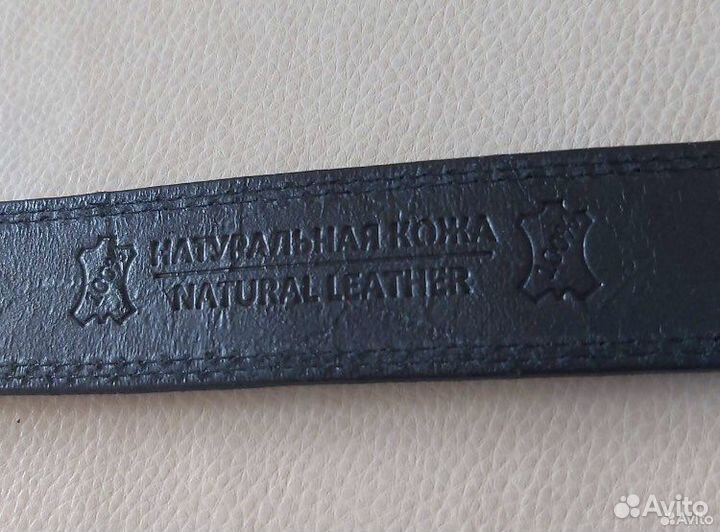 Мужской кожаный ремень