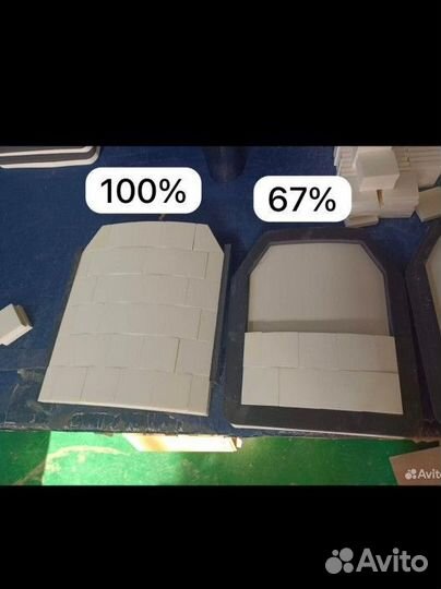 Керамическая бронеплита бр 5