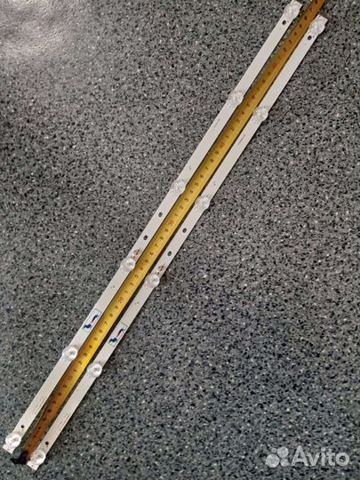Новые LED планки для тв HL-00320A30-0601S 2 Х 6LeD