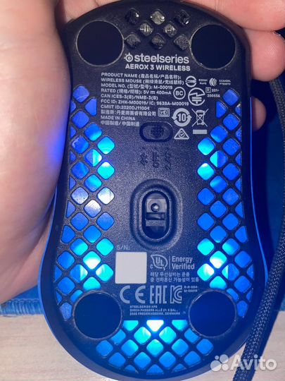 Игровая мышь SteelSeries Aerox 3 Wireless