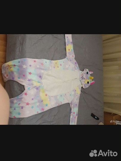 Пижама кигуруми звёздный единорог