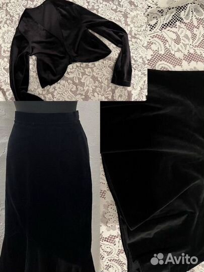 Юбка + блузка бронь