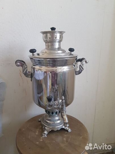 Самовар на дровах старинный СССР