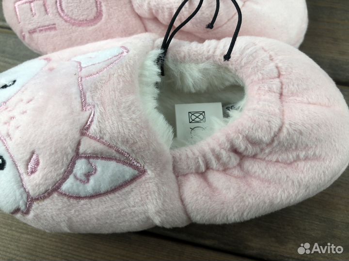 Домашние тапки для девочки 23