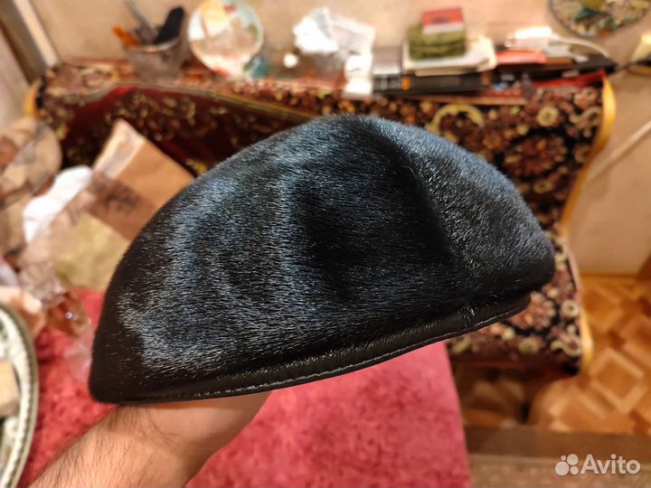 Мужская норковая кепка