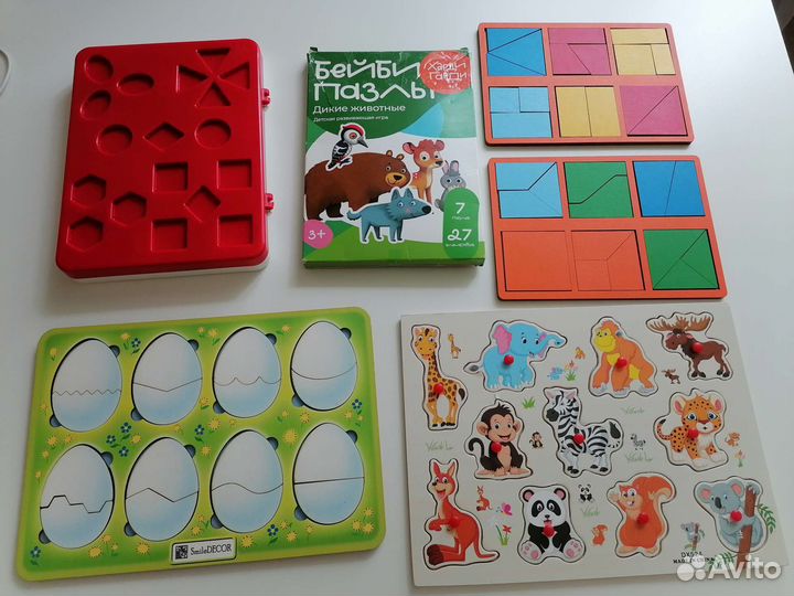 Развивающие игрушки по Паевской пакетом
