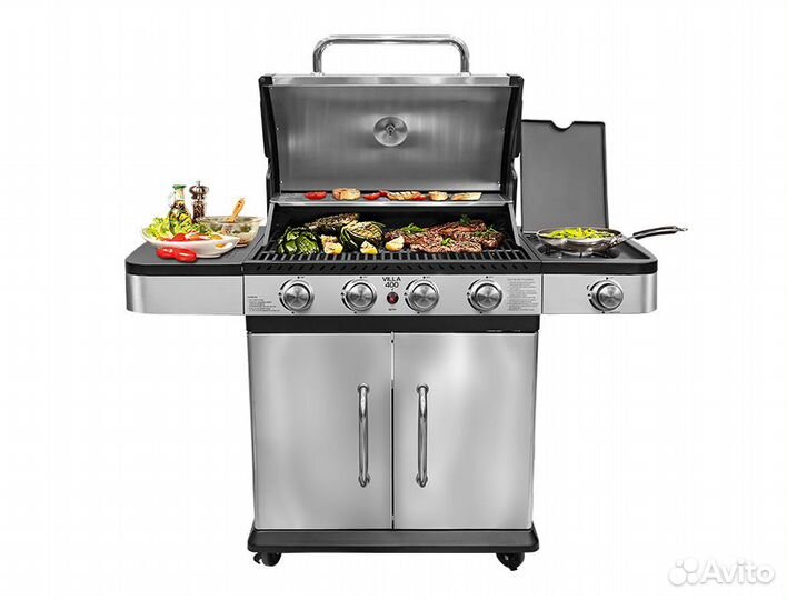 Гриль (барбекю) bellagio villa 400 Silver